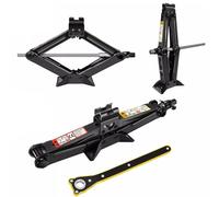 2 Ton Car Van Scissor Jack Lift Hexagonal Spanner Roadside Emergency 39cm
