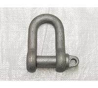 2 Ton Galvanised Large Dee Shackle with 22MM Screw Pin to BS3032