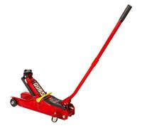 2-Ton Hydraulic Jack Big Red Torin Heavy Duty Trolley Car Jack With 85 To 330mm Lift Height For Garage, Workshop & Vehicle Repair