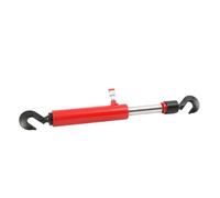 2 Ton Hydraulic Pull Back Ram, 125mm Stroke, Frame Repair Tool, Body Repair | 575mm Total Length, 21mm Piston Rod, 40mm Outer Diameter, 30mm Inner Diameter, Carbon Steel, Fits Portable Hydraulic Pump Kit