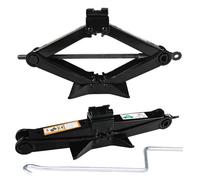 2 Ton Rustproof Scissor Car Jack Floor Lift with Speed Handle, Universal Heavy Duty Steel Car Lifting Scissor Jack, Lifting Height 8.5-38.5CM, for Cars Van Emergency, Cars Tyre Repair Changing Tool