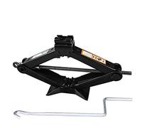 2 Ton Scissor Jack Black Steel Car Jack Oversize Base with Crank Handle, Heavy Duty Lifting Jack Lift Wind Up Tools for Nissan Tiida Pulsar Cars Mercedes-Benz A-Class C-Class E-Class S-Class SLK CL