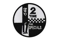 2 Tone Records The Specials Patch Badge Embroidered Iron on Applique Souvenir Accessory