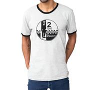 2 Tone Records The Specials T Shirt - Premium Quality Ska Clothing, Vibrant Digital Print. Ideal Ska Gifts for Men (XL, White)