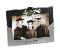 2 tone Silverplated Frame - Graduation Photo Frame 4" x 6"