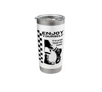 2 Tone Ska Enjoy Yourself, It's Later Than You Think Stainless Steel Insulated Tumbler