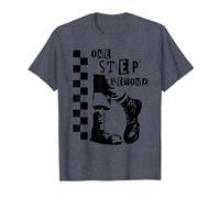 2 Tone Ska One Step Beyond T-Shirt, Men, Heather Blue, 3X-Large