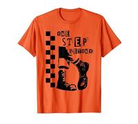 2 Tone Ska One Step Beyond T-Shirt, Men, Orange, XX-Large