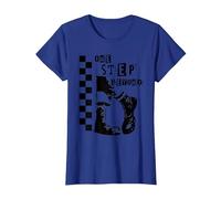2 Tone Ska One Step Beyond T-Shirt, Women, Royal Blue, X-Large
