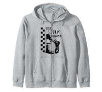2 Tone Ska One Step Beyond Zip Hoodie