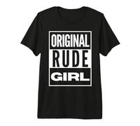 2 Tone Ska Original Rude Girl Premium T-Shirt