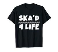 2 Tone Ska Ska'd 4 Life T-Shirt