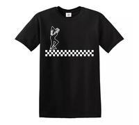 2 Tone The Specials Reggae Ska Rude Old Retro T-Shirts Men's 70s 80s Tee Tops (Madness Dance,M)