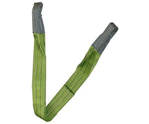 2 Tonne Duplex Polyester Webbing Lifting Cargo Sling Strap Strop 1-10mtr EWL Certified BSEN1492-1 2000 (10mtr)