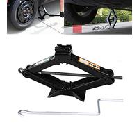 2 Tonne Scissor Car Lifter Wheel Jack Wind Up Tool Kit, Car Jack Vehicle Scissor Lift Jack Kit 2 Ton, Emergency Lifting Tool Floor Jack Stand Tire Change Repair Set for Cars Yeti/Fabia/Octavia/Superb