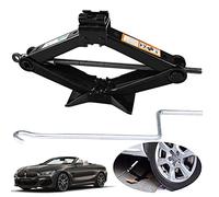 2 Tonne Scissor Jack for Car, 2 Ton Car Jack Kit, Heavy Duty Lifting Jack Lift Wind Up Tools, Emergency Car Tyre Repair Changing Tool 5-Year Guarantee for Cars/Caravans/Honda Jazz/Audi/BMW/Benz/Ford
