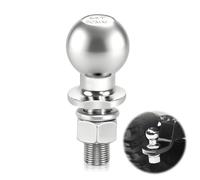 2'' Trailer Hitch Ball 50mm, Drawbar Straight Tow Bar Head Bolts | Heavy Duty Tow Ball for Towing Trailers Car Trucks Tractor, Max Load 3.5 Tons