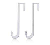 2 Transparent Door Hooks, Christmas Wreath Hooks, Door Wreath Hooks, Wreath Hook Hangers, Convenient Front Door Wreath Holder, Decorative Door Home Office Wall Wreath Display