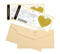 2 Travel Scratch Cards And 2 Pearlescent Envelopes, Creative Interactive Gifts, Handmade Cards, Suitable For Christmas, Birthday And Other Activities.