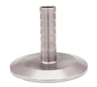 2" Tri Clamp X 1/2"(12.7mm) Hose Barb 64mm OD Sanitary 304 Stainless Steel Homebrew Beer & Craft Hardware