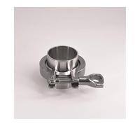2" Tri Clamp x 45mm 1-3/4" Pipe OD Stainless 2 PCS SS304 Weld Ferrules + 1 PC SS304 Clamp + 1 PC Gasket