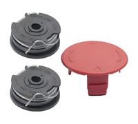 2 Trimmer Spool Line 1 Spool Cover Cap Compatible with Bosch Art 24/27/30/30-36 LI,1.6mm x 6m Double Autofeed Nylon Spool Wire Replacement for F016800351