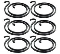 2 Turns Door Handle Spring, 2mm Thick Metal Coil, Hardware Replacement Parts for Door Handles (6 Springs)