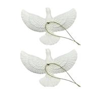 2 Turtle Doves Christmas Tree Decoration Bauble, Ornaments For The Home when Alone, Xmas Tree Hanging Decor, Xmas A Symbol Of Forever Friends 2 PCS