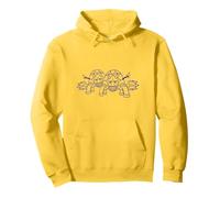 2 Turtle Team Bad Devil Hell Two Evil Friends Comic Cartoon Pullover Hoodie