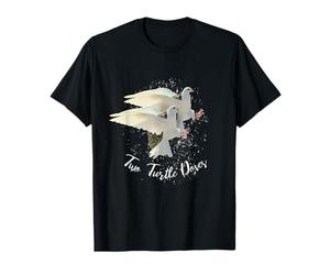 2 Two Turtle Doves, 12 Days Christmas T-Shirt