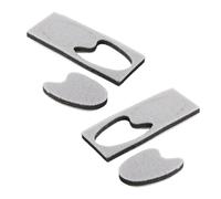 2 Twosomes Recyclable Toe Arrangement Mattresses Thin Transportable Pedicure Answer for Stretching Enthusiasts and Tourists Thin Orthopaedic Toe Spacers