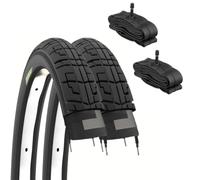 2 Tyres 12 1/2 x 1.75 2 1/4 (47-203) + America Tyres for Children's City Bike Mountain Bike