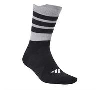 (2 UK-3.5 UK, Black) Adidas Unisex Adult Reflective Running Crew Socks