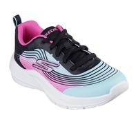 (2 UK, Aqua/Pink) Skechers Girls Microspec Advance Trainers