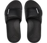 (2 UK, Black) Quiksilver Boys Kids Bright Coast Adjustable Sandals Slides Flip Flops Sliders