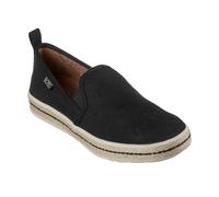 (2 UK, Black) Skechers Womens/Ladies Flexpadrill Canvas Espadrilles