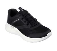 (2 UK, Black/White) Skechers Womens/Ladies Hotmelt Mesh Lace Up Trainers