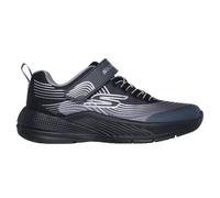 (2 UK Child, Black/Silver/White) Skechers Boys Microspec Advance Trainers