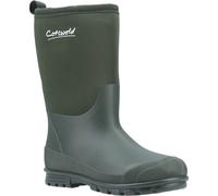 (2 UK, Green) Cotswold Childrens/Kids Hilly Neoprene Wellington Boots