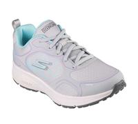 (2 UK, Grey/Blue) Skechers Womens/Ladies Everyday Neutral Road Shoes
