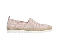 (2 UK, Pink) Skechers Womens/Ladies Twin Gore Woven Slip-on Espadrilles