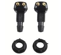 2 Universal Adjustment Car Front Windshield Wiper Nozzle Sprayer Kit Size 2.9 * 2 * 1.8cm/ 1.14 * 0.78 * 0.7inch Windshield Wiper Nozzles