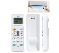 2 Universal White Remote Controls for Air Conditioners, Compatible with Major Brands, Suitable for Split Air Conditioners, Window and Portable, Easy to Use and Versatile