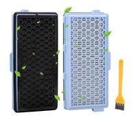 2 Vacuum Cleaner Filters for Miele HEPA Filter for S8340 Active AirClean SF-HA 50 Filter Replacement for Miele Compact C1 C2 Complete C2 C3 Suitable for S4 S5 S6 S8 Series with Brushes