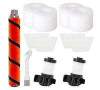 2 Vacuum Filters + 4 Foam Felt Filters + 1 Brush Compatible with Shark IONFlex DuoClean IF100 X30 X40 F60 F80 IF200 IF201 IF202 IF205 IF251 IF252 IF281 IF282 IF285 UF280 IC205, XPREMF100 XPSTMF100