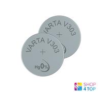 2 VARTA 303 SR44SW BATTERY SILVER 1.55V COIN BUTTON CELL WATCH EXP 2025 NEW