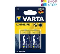 Varta Longlife C Batteries - 2-Pak