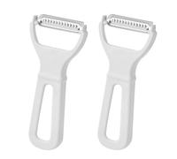 2 Vegetable Grater, Potato Shredder, Fruit Peeler, Vegetable Peeler, Spiral Vegetable Cutter, Kitchen Tools (White).