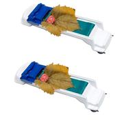 2 Vegetable Meat Roller, Grape Leaves Rolling Machine,Quick Meat Rolling Tools,Stuffed Grape Leaves Wrapping Cabbage Meat Rolling Machine,Vegetable Meat Rolling Tool