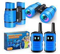 2 Walkie Talkie & 2 Binoculars for Kids, Toys for 3-9 Year Old Boy1